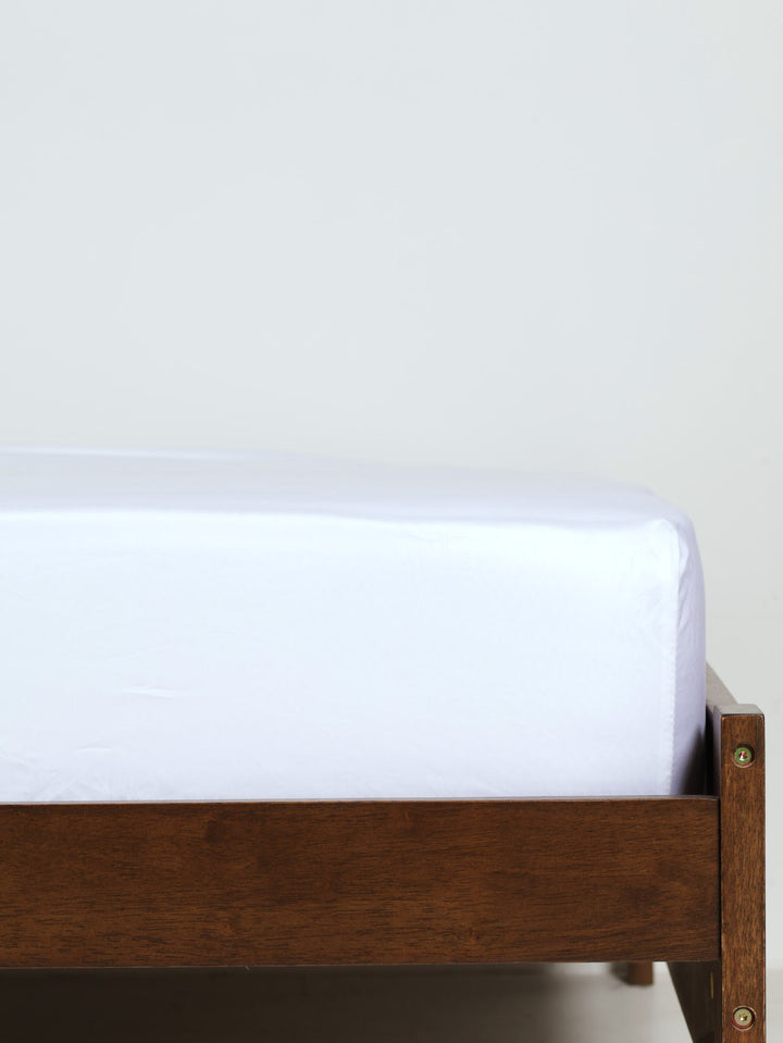 100% Cotton Percale Fitted Sheet - 400TC