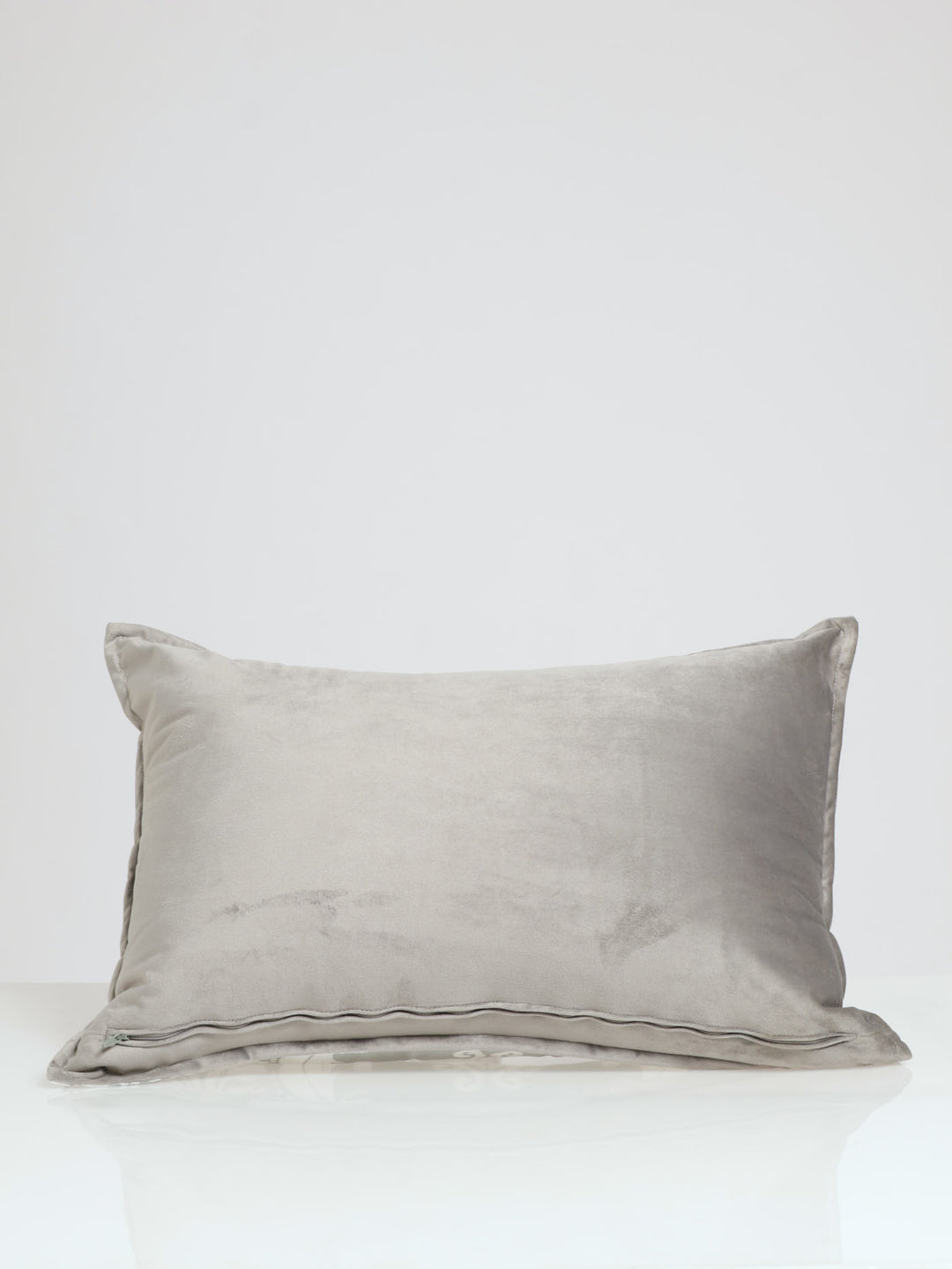 Grey Damask Scatter Cushion 40 X 60 cm