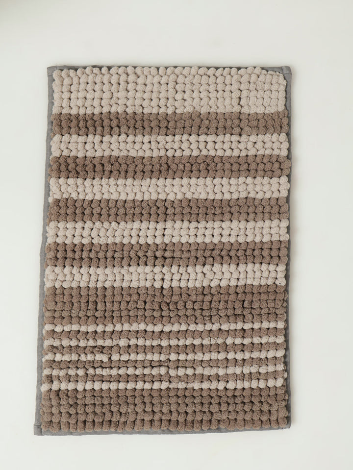 Micro-Chenille Multi Stripe Bath Mat