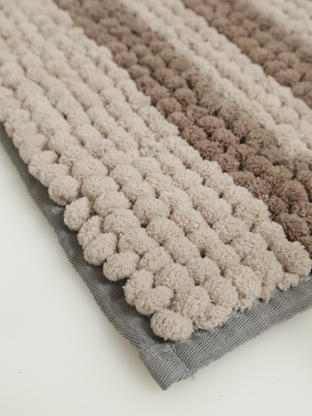 Micro-Chenille Multi Stripe Bath Mat