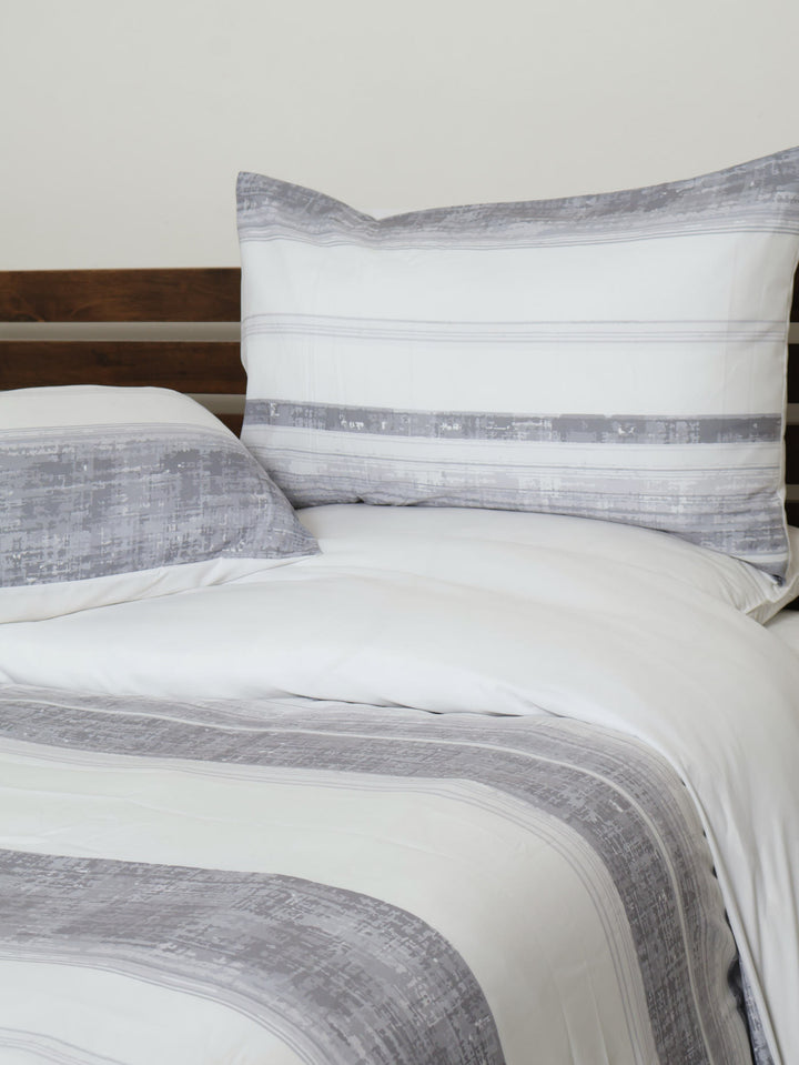 Bronte Charcoal Stripe Duvet