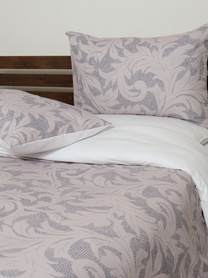 French Scroll Duvet - Stone