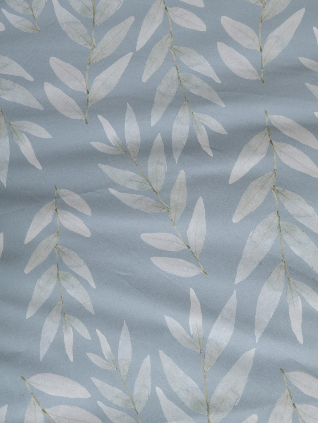 Lola Leaf Duvet Set - Blue