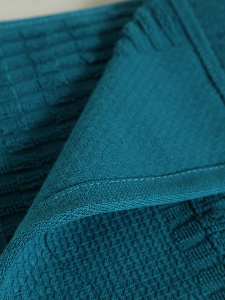 Checkerboard Towels - Teal