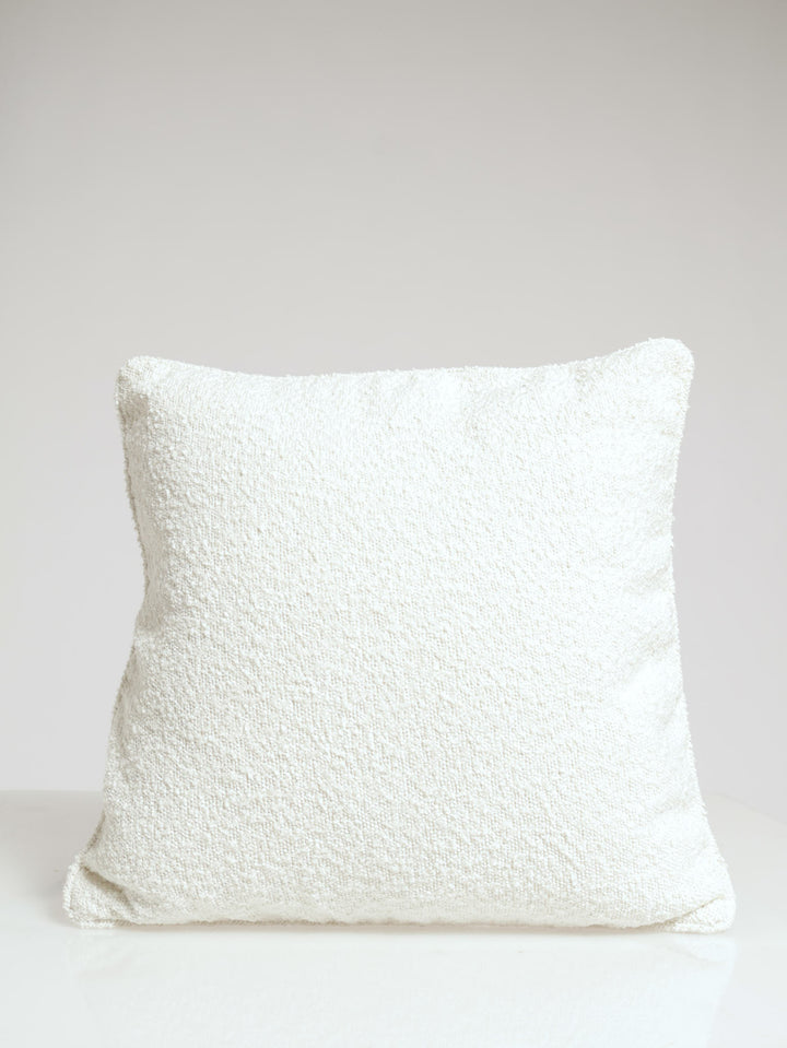 Boucle Cushion with Piping