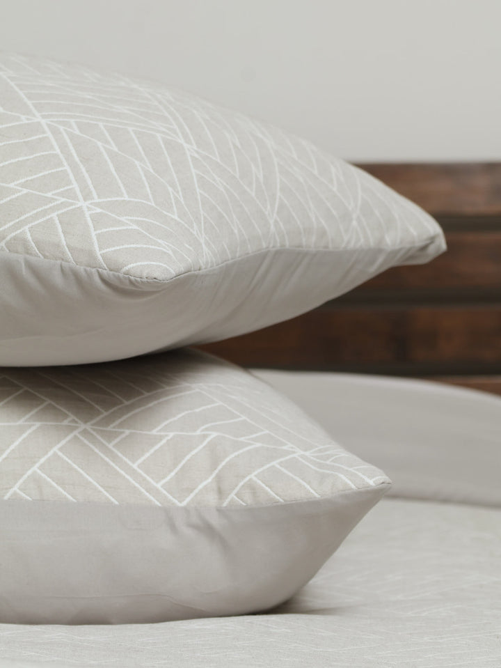 Quilted Jacquard Grey Duvet