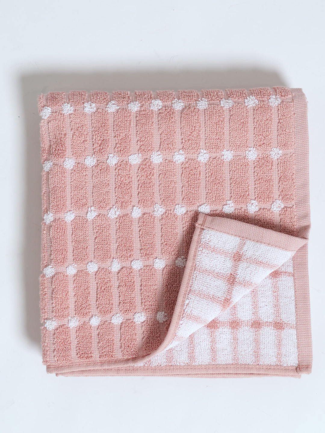 Stitch Stipe Bath Towels - Blush