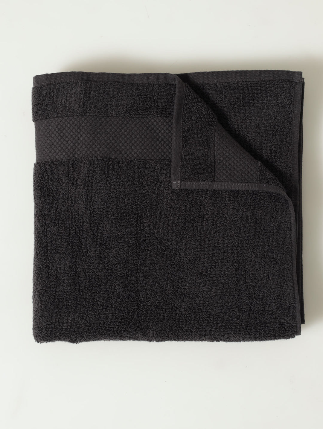 Zero-Twist Luxury Bath Towels - Charcoal