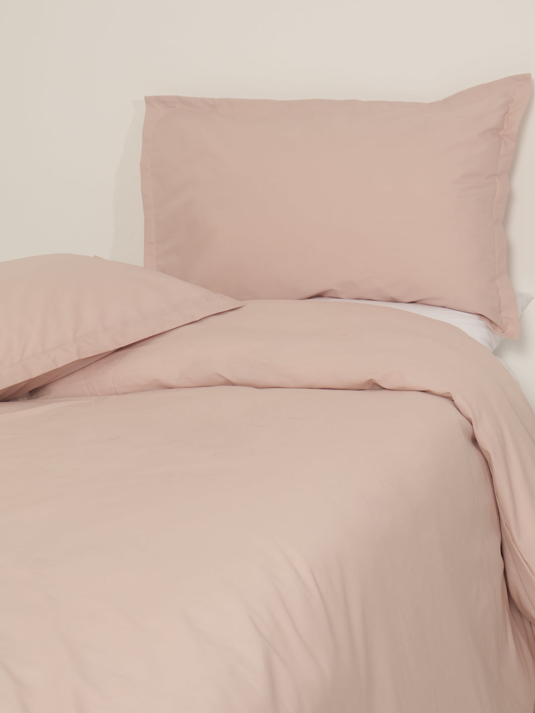 Modern Oxford Duvet Set - Blush Pink