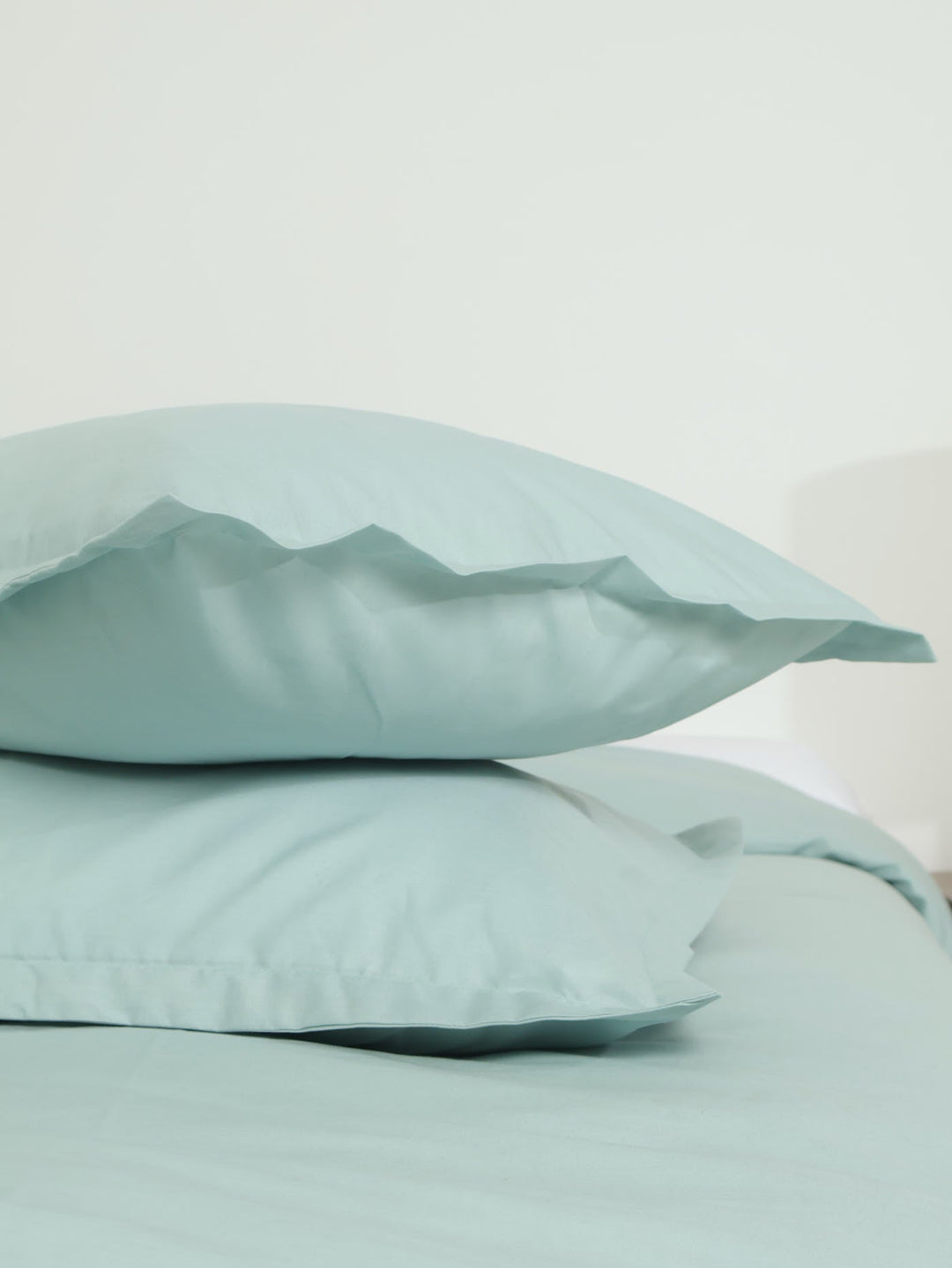 Modern Oxford Duvet Set - Duck Egg