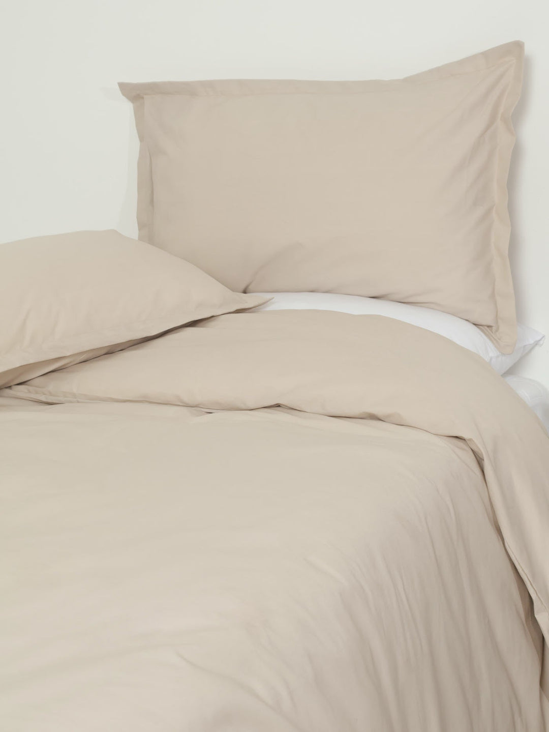 Modern Oxford Duvet Set - Stone