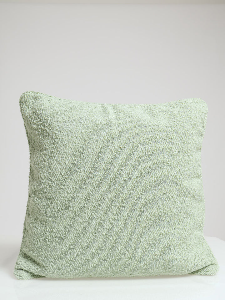 Boucle Cushion with Piping