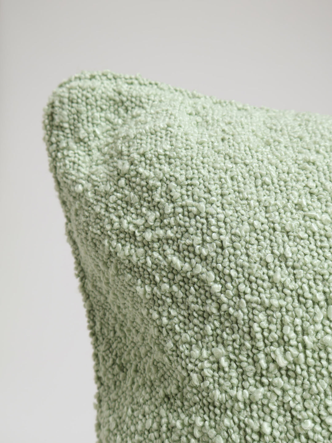 Boucle Cushion with Piping