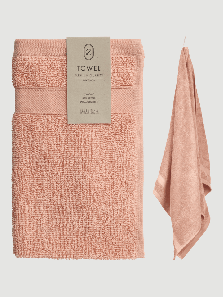 Luxury Cotton Towels - Blush