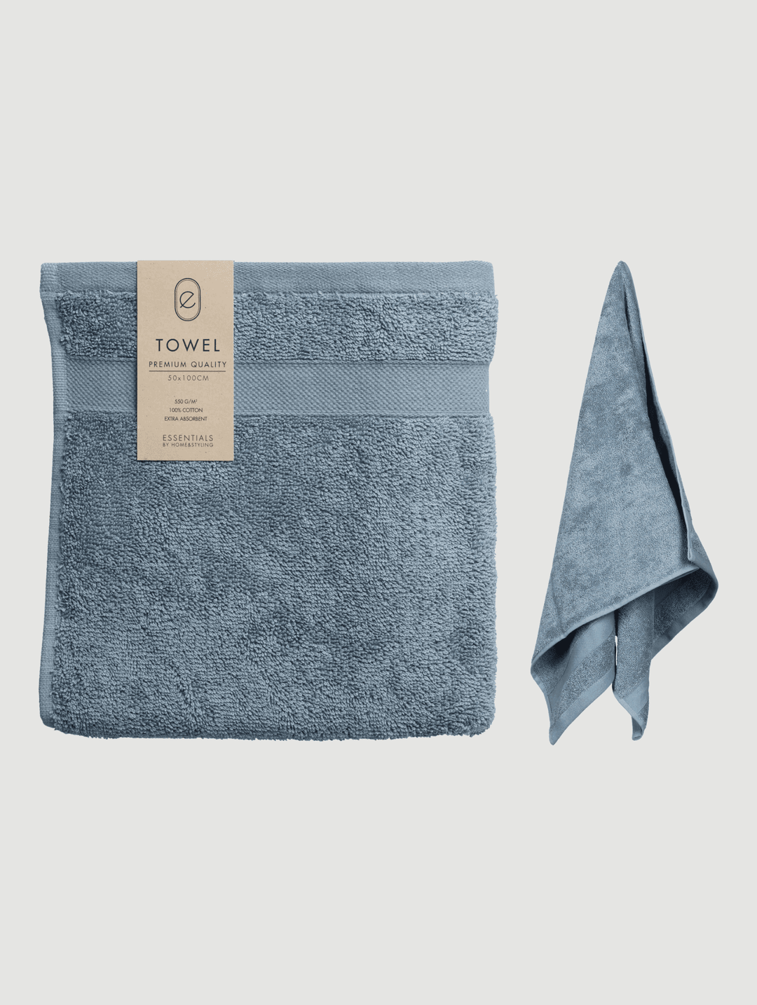 Luxury Cotton Towels - Blue