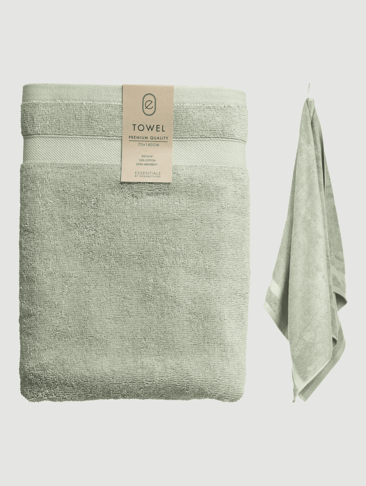 Luxury Cotton Towels - Sage