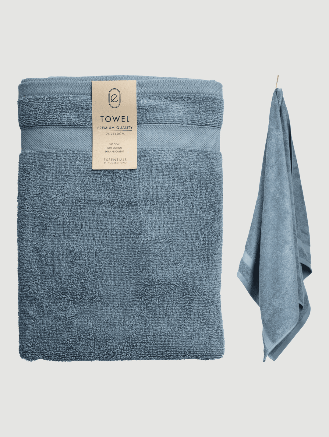 Luxury Cotton Towels - Blue