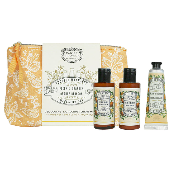 Panier Des Sens Orange Blossom Travel Set