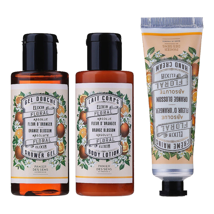 Panier Des Sens Orange Blossom Travel Set