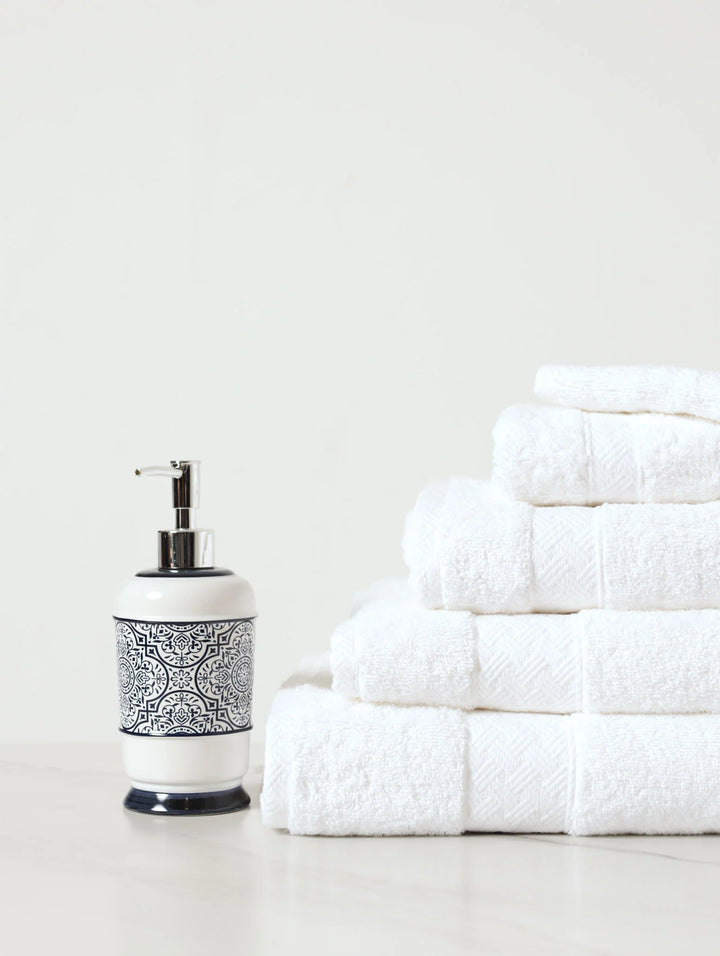 Luxury Cotton Towels - White