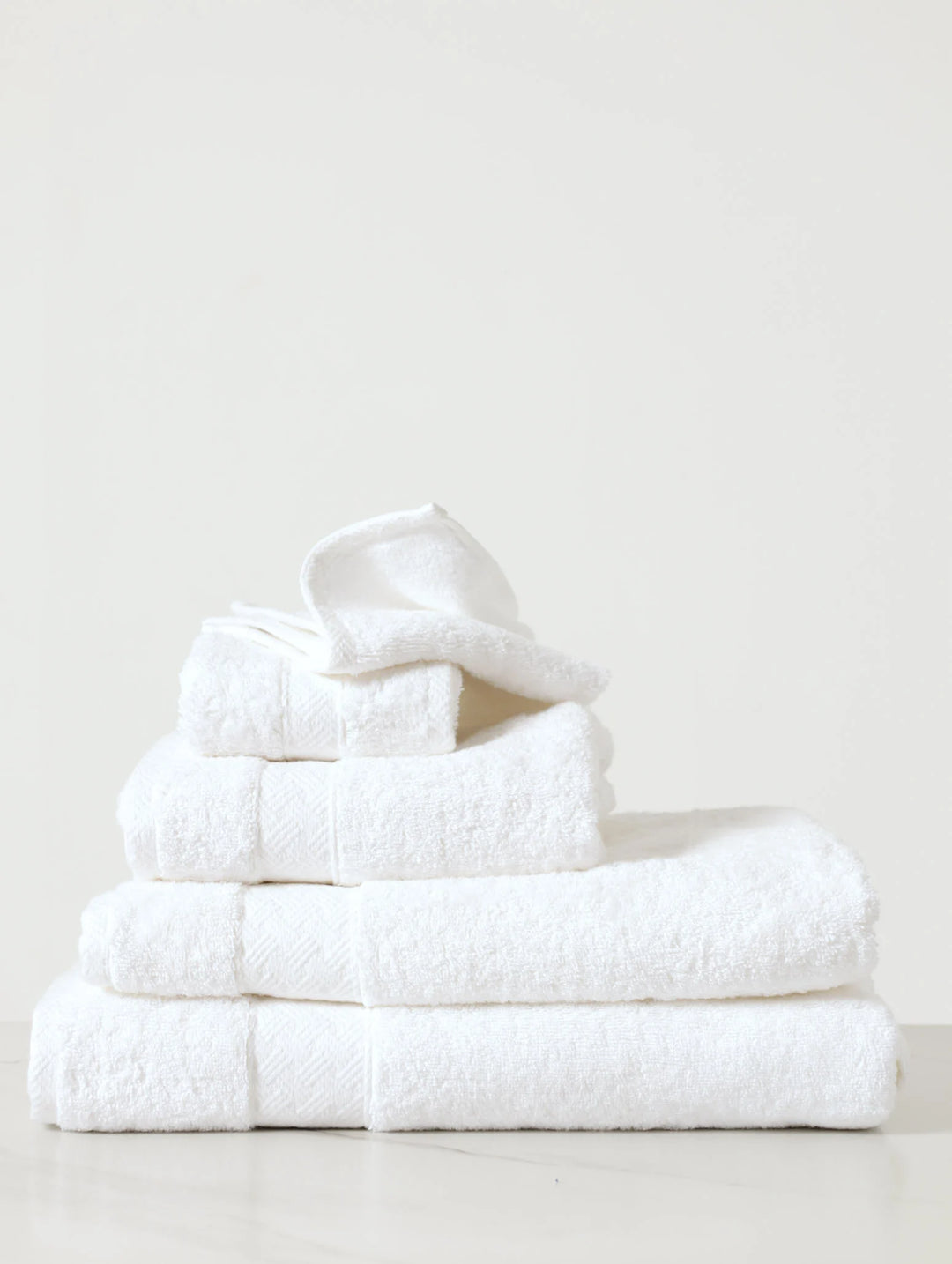 Luxury Cotton Towels - White