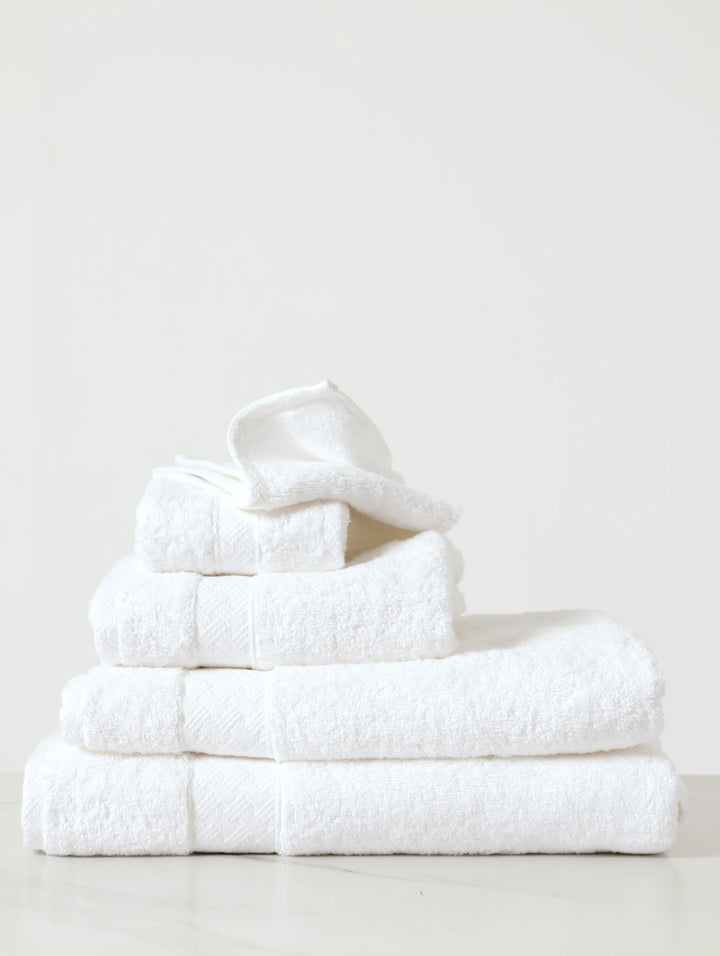 Luxury Cotton Towels - White