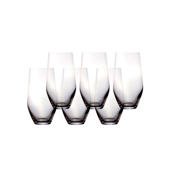 Bohemia Crystal No1 Long Drinking Glass Set - 6 x 220ml