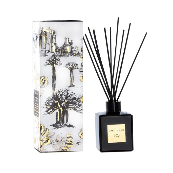 Cape Island Black Gold Fragranced Diffuser 200ml