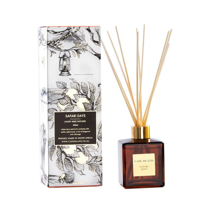 Cape Island Safari Days Fragranced Diffuser 200ml