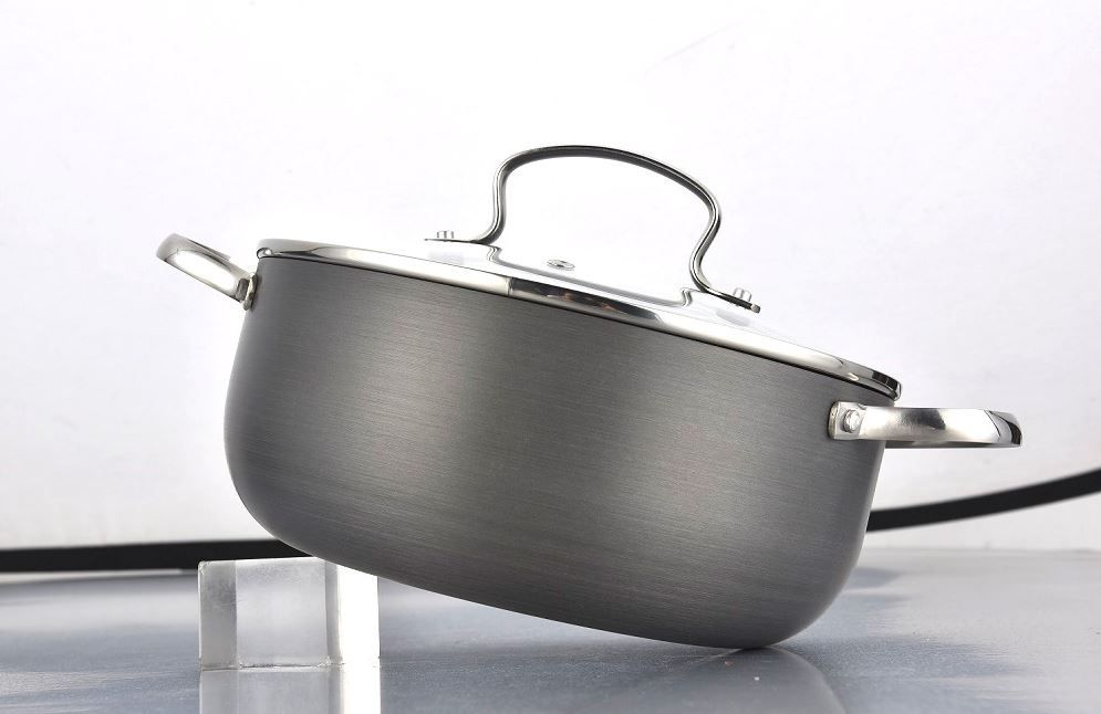 Russell Hobbs Classique 6 Piece Anodised & Stainless Steel Cookware Set