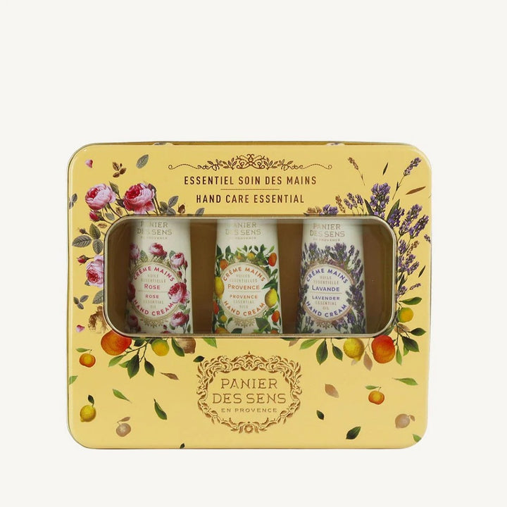 Panier Des Sens Tin Box - The Essentials Set of 3 Hand Creams