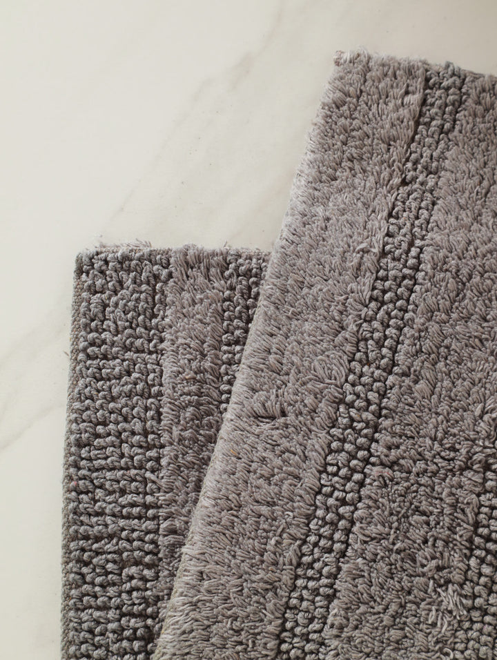 Reversible Cotton Bath Mat