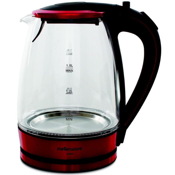 Mellerware 360 Degree Cordless Glass Kettle 1.8L