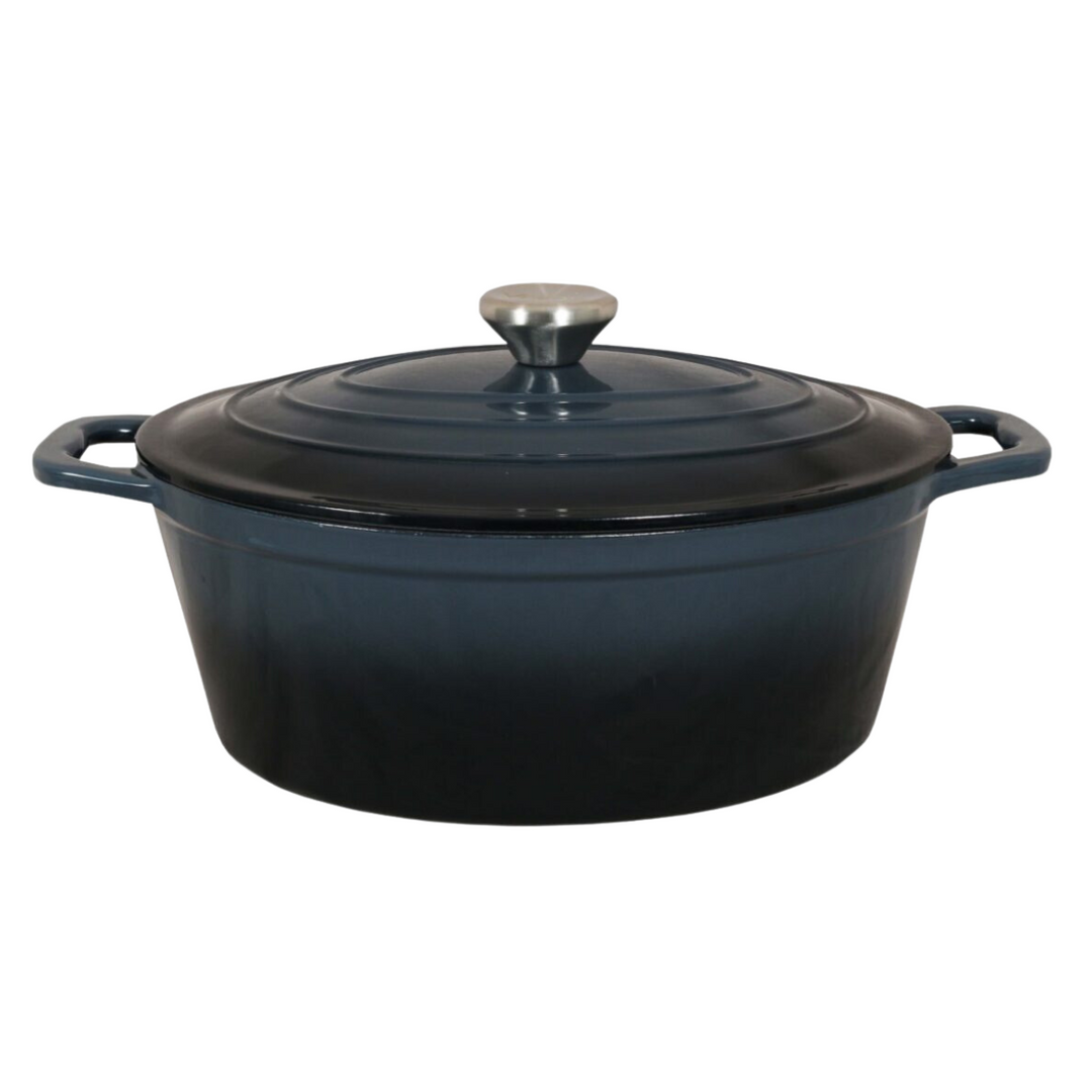 4L Cast Iron Oval Casserole Pot