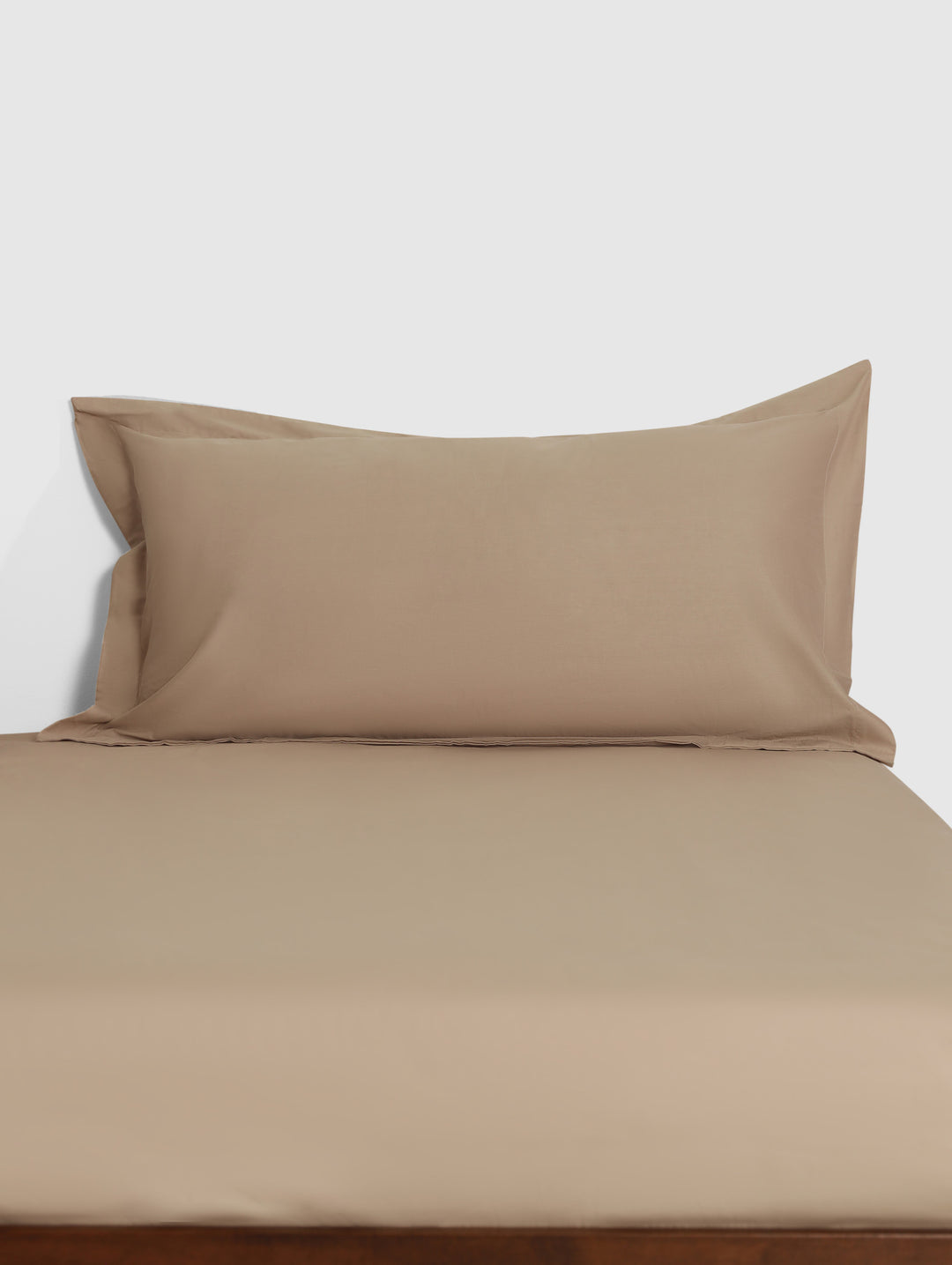 100% Cotton Percale Oxford King Pillowcases - 2 Pack