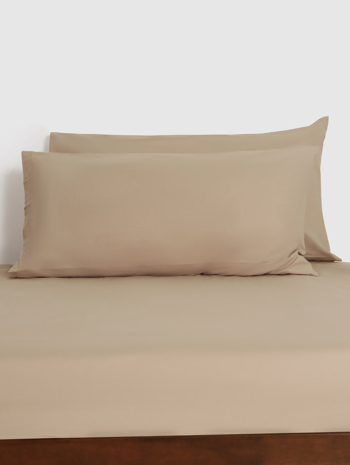 100% Cotton Percale Standard King Pillowcases - 2 Pack