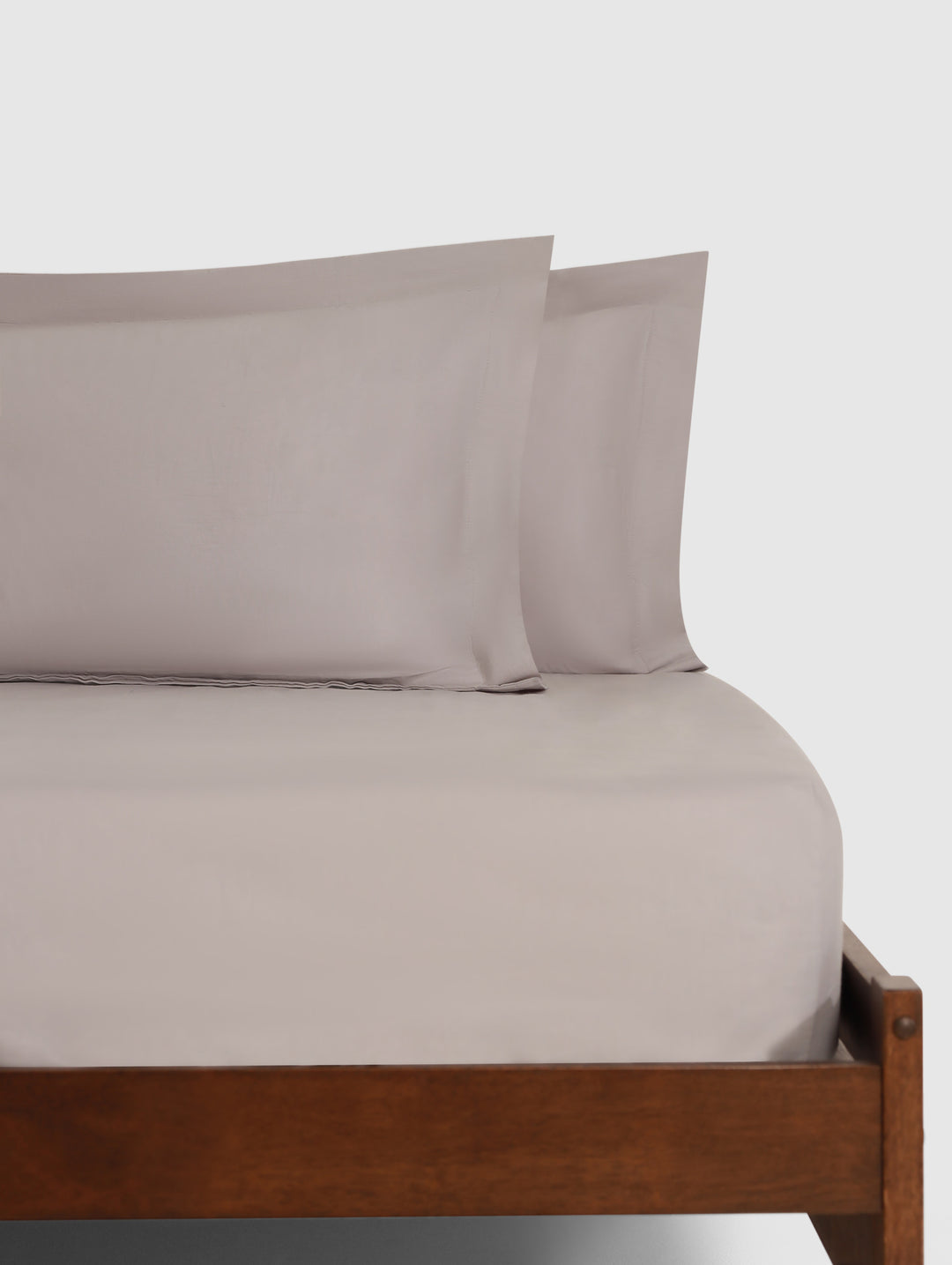 2 Pack 100% Cotton Percale Oxford Pillowcases - 200TC