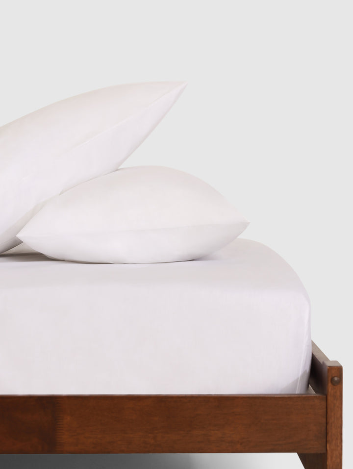 100% Cotton Percale Standard Pillowcases - 2 Pack