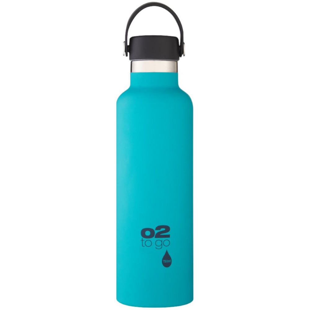 O2 Double Walled Stainless Steel 750ml Bottle