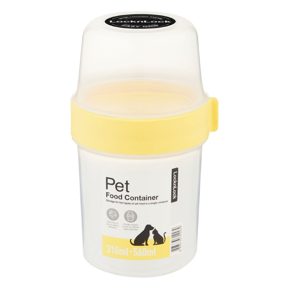 LocknLock Pet Food Container 560+310ml